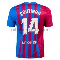 Fußballtrikot FC Barcelona Philippe Coutinho 14 Heim 2021-2022 Kurzarm