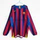 Fußballtrikot FC Barcelona Retro Heim 2005-2006 Langarm