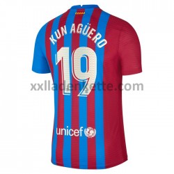 Fußballtrikot FC Barcelona Sergio Agüero 19 Heim 2021-2022 Kurzarm