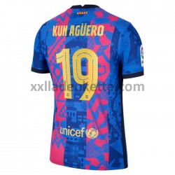 Fußballtrikot FC Barcelona Sergio Agüero 19 Ausweich 2021-2022 Kurzarm