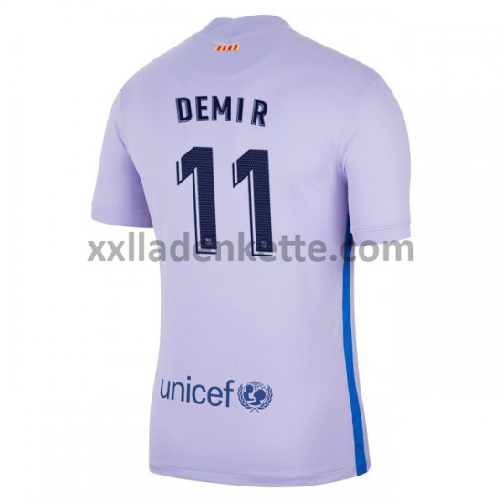 Fußballtrikot FC Barcelona Yusuf Demir 11 Auswärts 2021-2022 Kurzarm