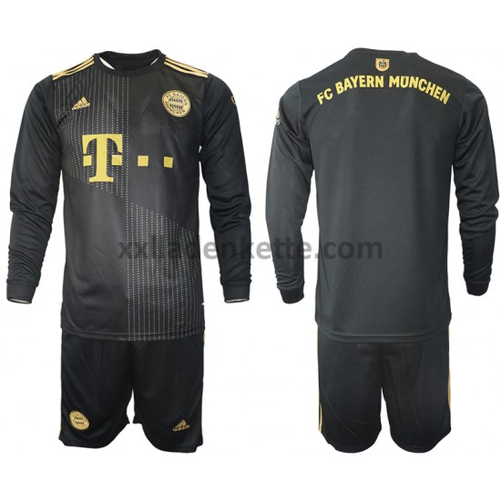 Fußballtrikot FC Bayern München Kinder Auswärts 2021-2022 Langarm