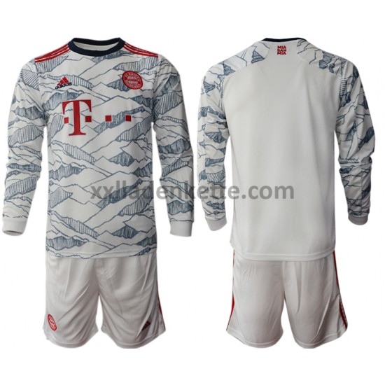 Fußballtrikot FC Bayern München Kinder Ausweich 2021-2022 Langarm