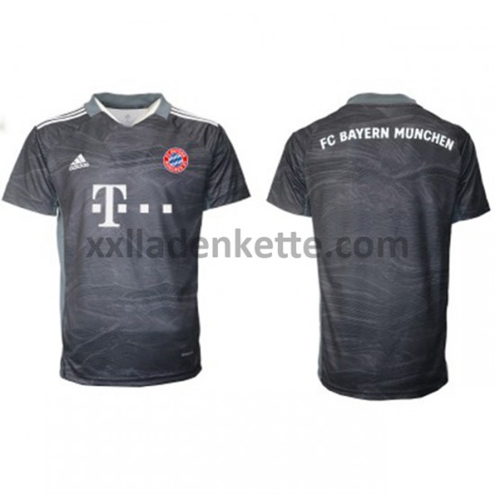 Fußballtrikot FC Bayern München Torwart Auswärts 2021-2022 Kurzarm