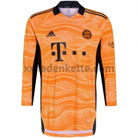 Fußballtrikot FC Bayern München Torwart Heim 2021-2022 Langarm