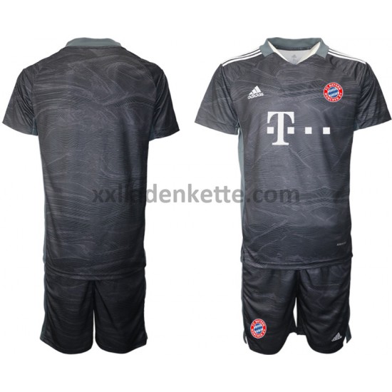 Fußballtrikot FC Bayern München Torwart Kinder Auswärts 2021-2022 Kurzarm