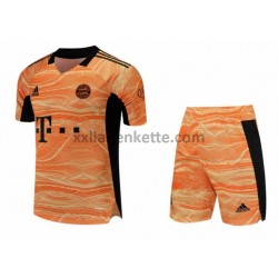 Fußballtrikot FC Bayern München Torwart Kinder Heim 2021-2022 Kurzarm