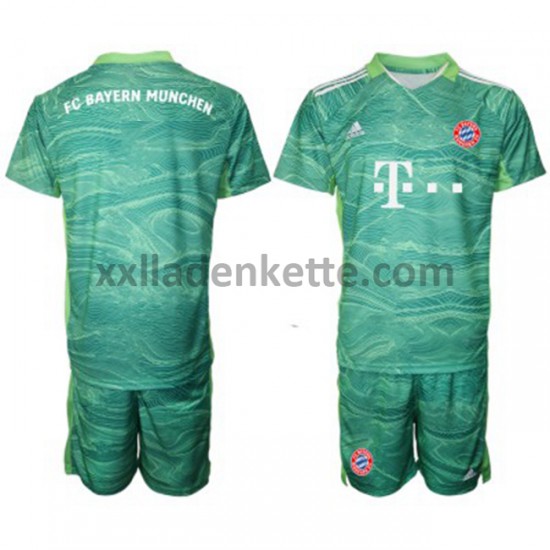 Fußballtrikot FC Bayern München Torwart Kinder Ausweich 2021-2022 Kurzarm