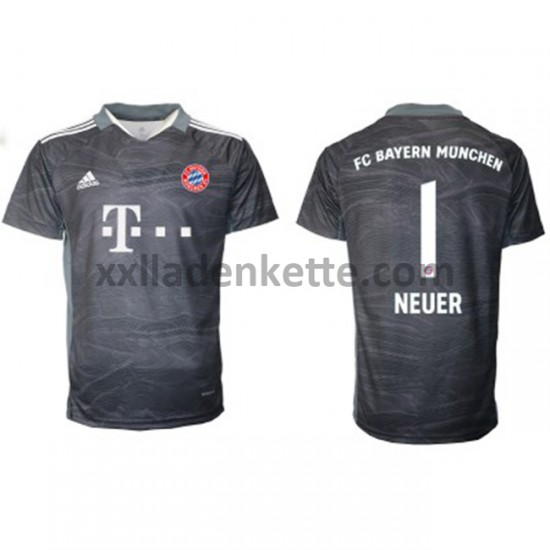 Fußballtrikot FC Bayern München Torwart Manuel Neuer 1 Auswärts 2021-2022 Kurzarm