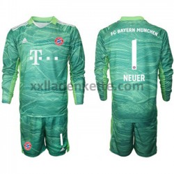 Fußballtrikot FC Bayern München Torwart Manuel Neuer 1 Kinder Ausweich 2021-2022 Langarm