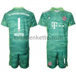 Fußballtrikot FC Bayern München Torwart Manuel Neuer 1 Kinder Ausweich 2021-2022 Kurzarm