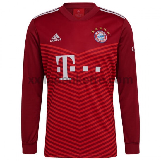 Fußballtrikot FC Bayern München Heim 2021-2022 Langarm