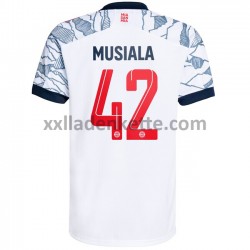 Fußballtrikot FC Bayern München Jamal Musiala 42 Ausweich 2021-2022 Kurzarm