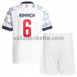 Fußballtrikot FC Bayern München Joshua Kimmich 6 Kinder Ausweich 2021-2022 Kurzarm