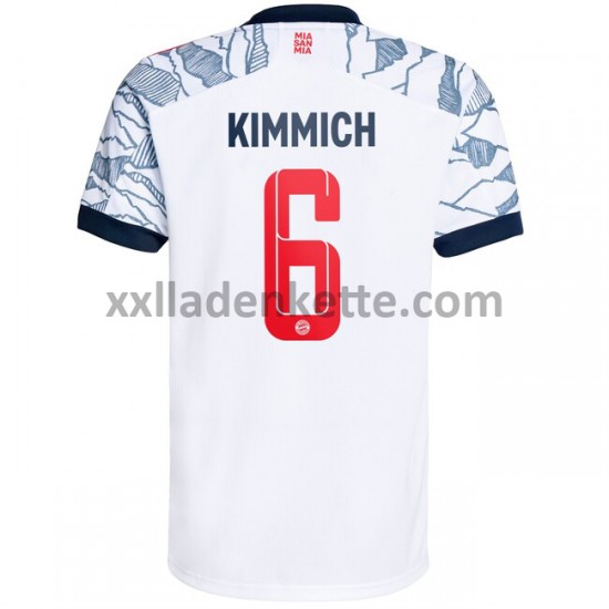 Fußballtrikot FC Bayern München Joshua Kimmich 6 Ausweich 2021-2022 Kurzarm