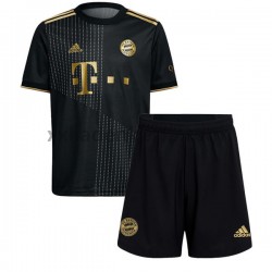 Fußballtrikot FC Bayern München Kinder Auswärts 2021-2022 Kurzarm