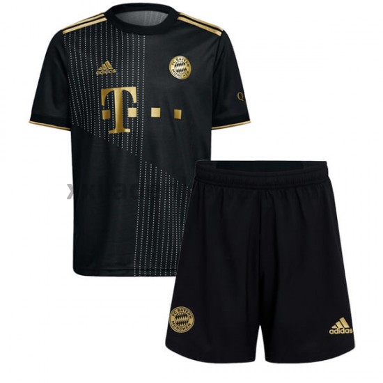 Fußballtrikot FC Bayern München Kinder Auswärts 2021-2022 Kurzarm