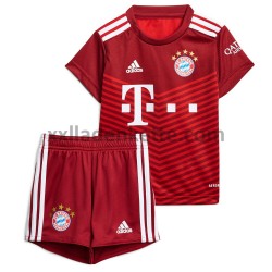 Fußballtrikot FC Bayern München Kinder Heim 2021-2022 Kurzarm