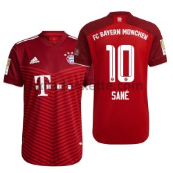 Fußballtrikot FC Bayern München Leroy Sane 10 Heim 2021-2022 Kurzarm