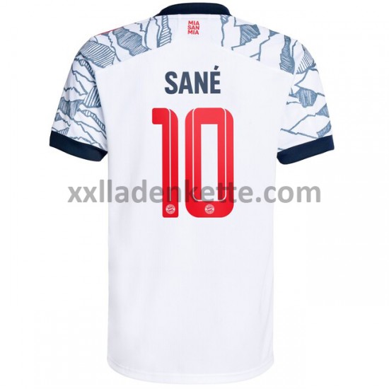 Fußballtrikot FC Bayern München Leroy Sane 10 Ausweich 2021-2022 Kurzarm
