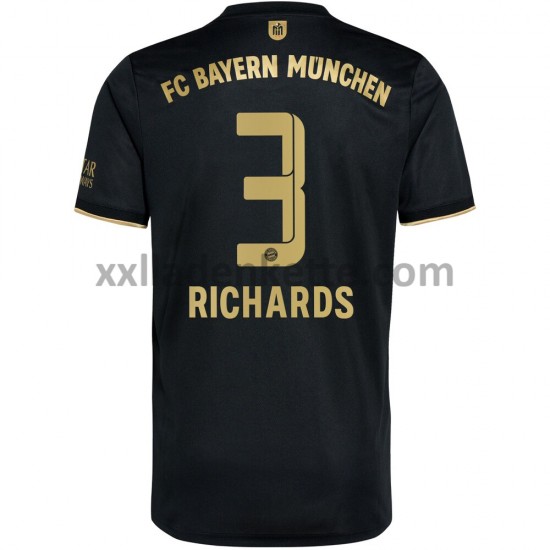 Fußballtrikot FC Bayern München Omar Richards 3 Auswärts 2021-2022 Kurzarm