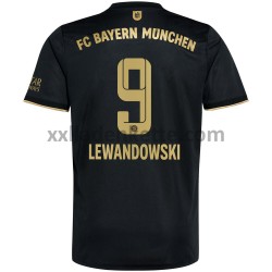 Fußballtrikot FC Bayern München Robert Lewandowski 9 Auswärts 2021-2022 Kurzarm