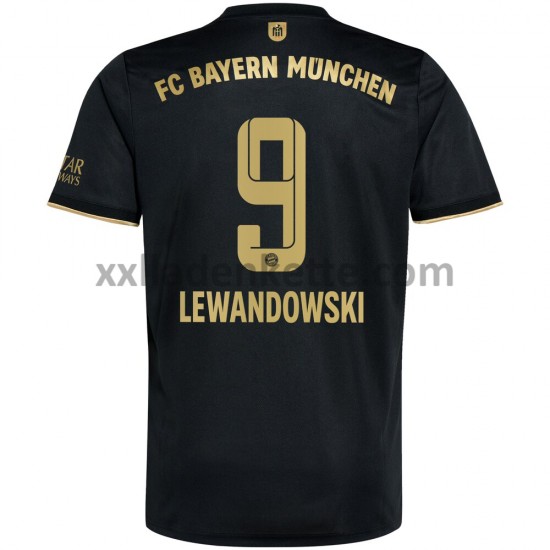 Fußballtrikot FC Bayern München Robert Lewandowski 9 Auswärts 2021-2022 Kurzarm