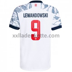 Fußballtrikot FC Bayern München Robert Lewandowski 9 Ausweich 2021-2022 Kurzarm