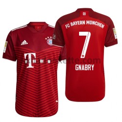 Fußballtrikot FC Bayern München Serge Gnabry 7 Heim 2021-2022 Kurzarm