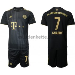 Fußballtrikot FC Bayern München Serge Gnabry 7 Kinder Auswärts 2021-2022 Kurzarm