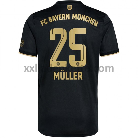 Fußballtrikot FC Bayern München Thomas Müller 25 Auswärts 2021-2022 Kurzarm