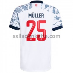 Fußballtrikot FC Bayern München Thomas Müller 25 Ausweich 2021-2022 Kurzarm