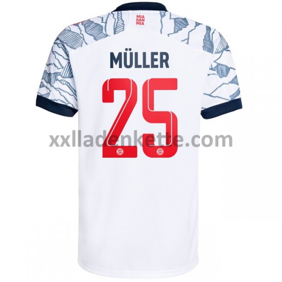 Fußballtrikot FC Bayern München Thomas Müller 25 Ausweich 2021-2022 Kurzarm