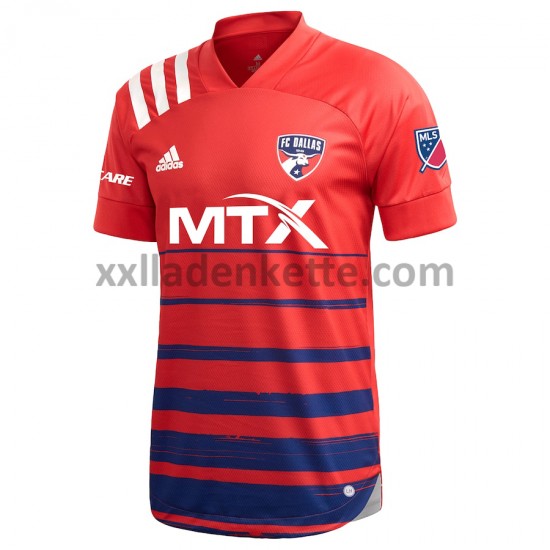 Fußballtrikot FC Dallas Heim 2021 Kurzarm