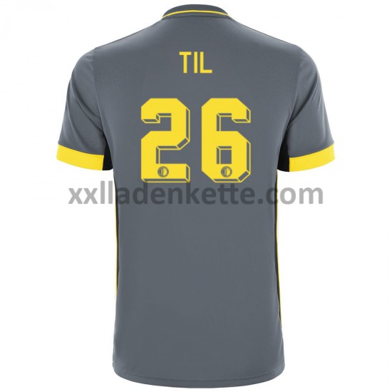 Fußballtrikot Feyenoord Rotterdam Guus Til 26 Auswärts 2021-2022 Kurzarm