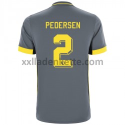Fußballtrikot Feyenoord Rotterdam Marcus Pedersen 2 Auswärts 2021-2022 Kurzarm