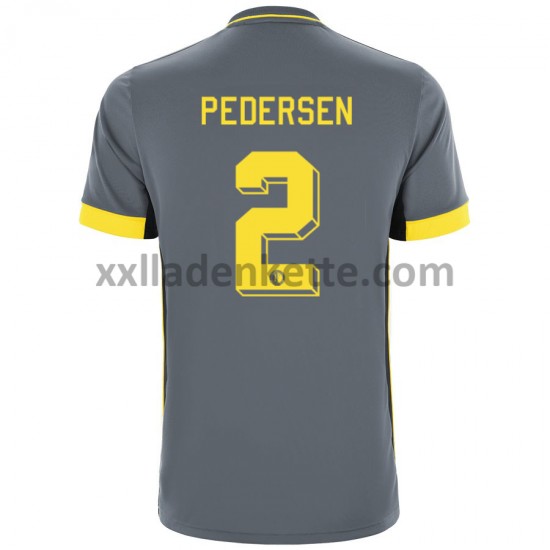 Fußballtrikot Feyenoord Rotterdam Marcus Pedersen 2 Auswärts 2021-2022 Kurzarm