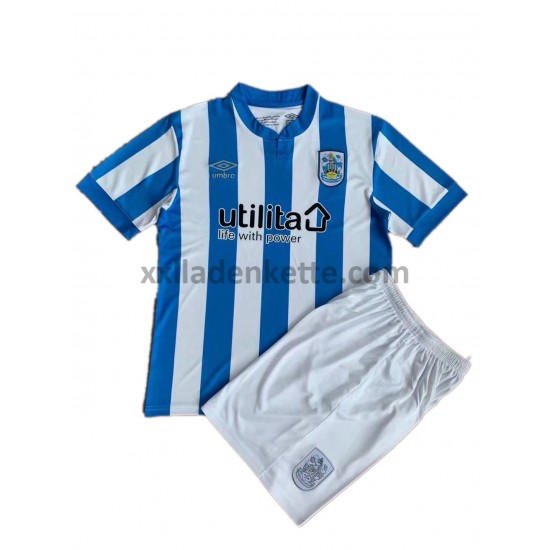 Fußballtrikot Huddersfield Kinder Heim 2021-2022 Kurzarm