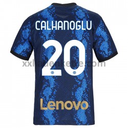Fußballtrikot Inter Mailand Hakan Calhanoglu 20 Heim 2021-2022 Kurzarm