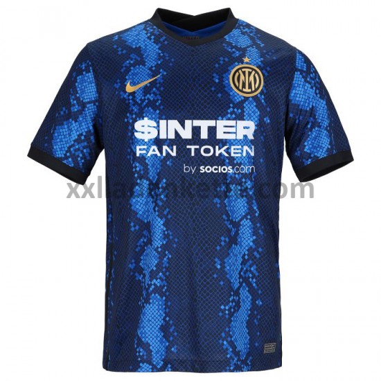 Fußballtrikot Inter Mailand Heim 2021-2022 Kurzarm