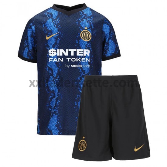 Fußballtrikot Inter Mailand Kinder Heim 2021-2022 Kurzarm