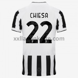 Fußballtrikot Juventus Turin Federico Chiesa 22 Heim 2021-2022 Kurzarm