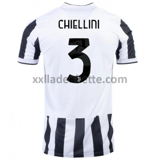 Fußballtrikot Juventus Turin Giorgio Chiellini 3 Heim 2021-2022 Kurzarm
