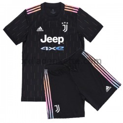 Fußballtrikot Juventus Turin Kinder Auswärts 2021-2022 Kurzarm