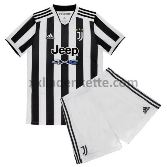 Fußballtrikot Juventus Turin Kinder Heim 2021-2022 Kurzarm