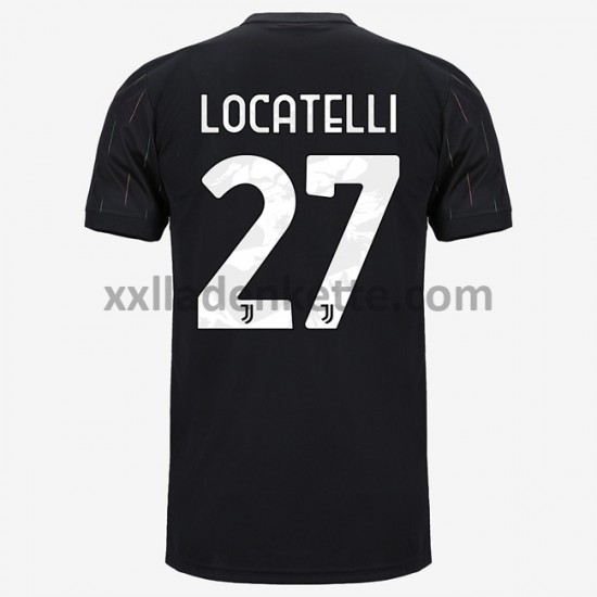 Fußballtrikot Juventus Turin Manuel Locatelli 27 Auswärts 2021-2022 Kurzarm