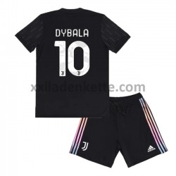 Fußballtrikot Juventus Turin Paulo Dybala 10 Kinder Auswärts 2021-2022 Kurzarm