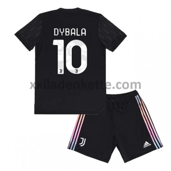 Fußballtrikot Juventus Turin Paulo Dybala 10 Kinder Auswärts 2021-2022 Kurzarm