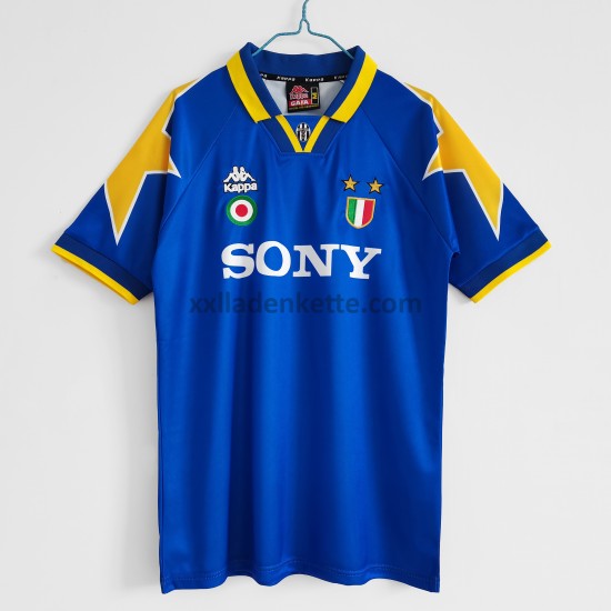 Fußballtrikot Juventus Turin Retro Auswärts 1995-1996 Kurzarm