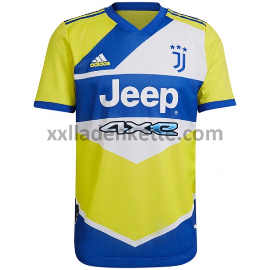 Fußballtrikot Juventus Turin Ausweich 2021-2022 Kurzarm